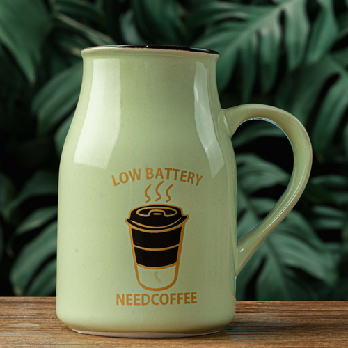 Cane Shaped Milk and Coffee Mug