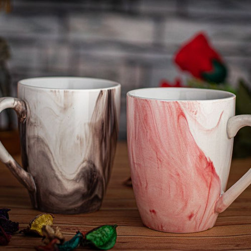 Marble Print Milk Mug